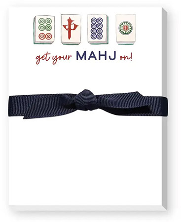 Mini Notepads by Donovan Designs (Get Your MAHJ on!)