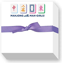 Chubbie Notepads by Donovan Designs (Mahjong with Mah-Girls!)