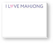 Dittie Notepads by Donovan Designs (I Love Mahjong)