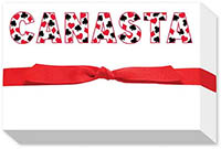 Big & Bold Notepads by Donovan Designs (Canasta Outline)