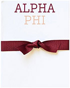 Sorority Mini Note Pads by Donovan Designs (Alpha Phi)