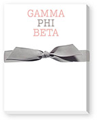 Sorority Mini Note Pads by Donovan Designs (Gamma Phi Beta)