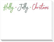 Dittie Notepads by Donovan Designs (Holly Jolly Christmas)