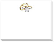Dittie Notepads by Donovan Designs (Wedding Rings)