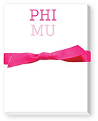 Sorority Mini Note Pads by Donovan Designs (Phi Mu)