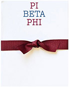 Sorority Mini Note Pads by Donovan Designs (Pi Beta Phi)