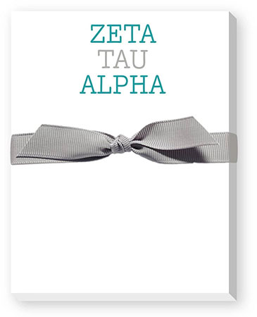 Sorority Mini Note Pads by Donovan Designs (Zeta Tau Alpha)