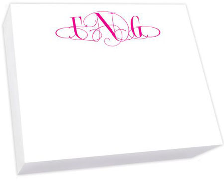 Delavan Monogram Super Slab - White by Embossed Graphics Delavan Monogram Super Slab - White by Embossed Graphics