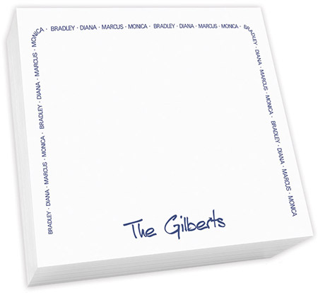 Family Arch Desk Slab - White by Embossed Graphics Family Arch Desk Slab - White by Embossed Graphics