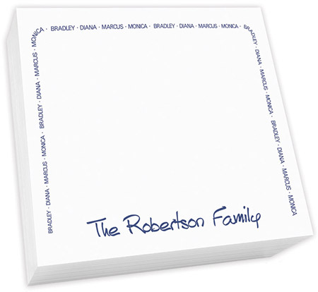 Anthony Family Arch Desk Slab - White by Embossed Graphics Anthony Family Arch Desk Slab - White by Embossed Graphics