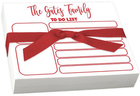 Family To Do Super Slab - White by Embossed Graphics Family To Do Super Slab - White by Embossed Graphics