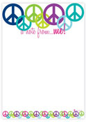 Evy Jacob Camp Notepads - Non-Personalized (Lots Of Peace Multi)