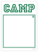 Evy Jacob Camp Notepads - Non-Personalized (Prep Camp Hunter)