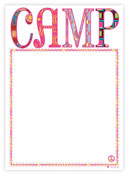 Evy Jacob Camp Notepads - Non-Personalized (Groovy Camp)