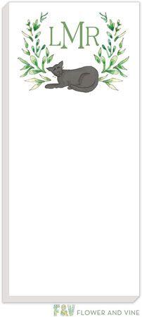 Flower & Vine - Notepads (Black Cat) Flower & Vine - Notepads (Black Cat)