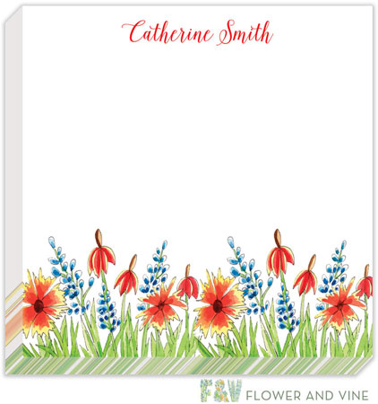 Flower & Vine - Notepads (Texas Wildflowers)