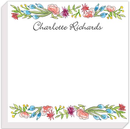 Flower & Vine - Notepads (Colorful Spring Florals)