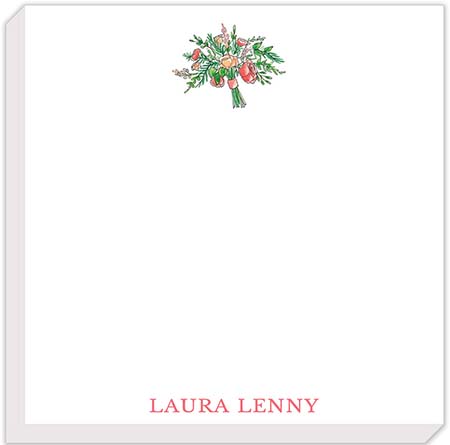 Flower & Vine - Notepads (Coral and Blush Bouquet) Flower & Vine - Notepads (Coral and Blush Bouquet)
