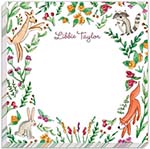 Flower & Vine - Notepads (Woodland Animals)
