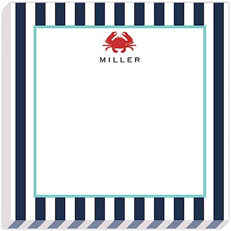 HollyDays - Notepads (Crab) HollyDays - Notepads (Crab)