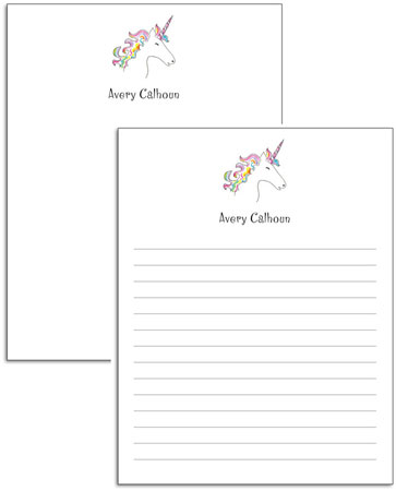 Notepads by Kelly Hughes Designs (Unicorn Dream)