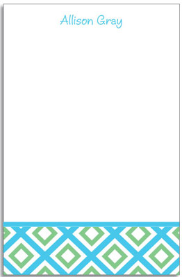 Notepads by Kelly Hughes Designs (Geo Blue) Notepads by Kelly Hughes Designs (Geo Blue)