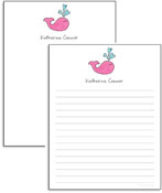 Notepads by Kelly Hughes Designs (Preppy Whale)