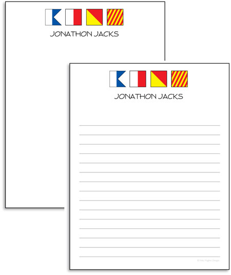 Notepads by Kelly Hughes Designs (Ahoy)