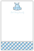 Notepads by Kelly Hughes Designs (Blue Hippo)