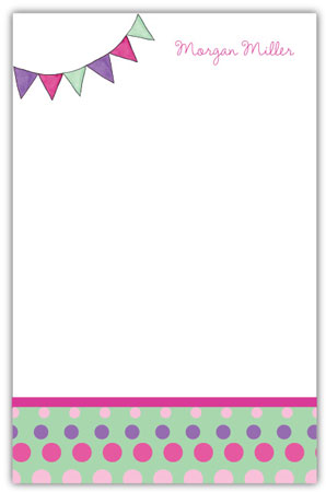 Notepads by Kelly Hughes Designs (Party Flags) Notepads by Kelly Hughes Designs (Party Flags)