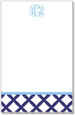 Notepads by Kelly Hughes Designs (Navy Bamboo) Notepads by Kelly Hughes Designs (Navy Bamboo)