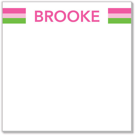 Notepads by Kelly Hughes Designs (Brooke Stripe Block) Notepads by Kelly Hughes Designs (Brooke Stripe Block)