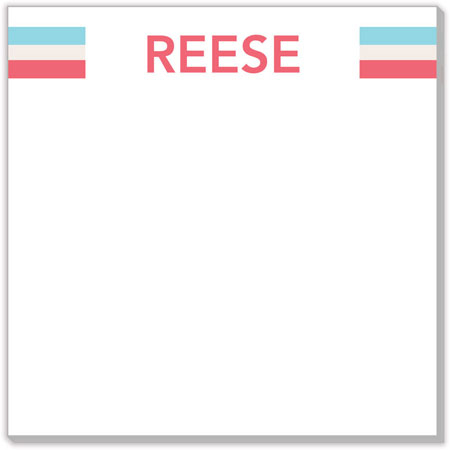 Notepads by Kelly Hughes Designs (Reese Stripe Block) Notepads by Kelly Hughes Designs (Reese Stripe Block)