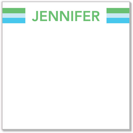 Notepads by Kelly Hughes Designs (Jennifer Stripe Block) Notepads by Kelly Hughes Designs (Jennifer Stripe Block)