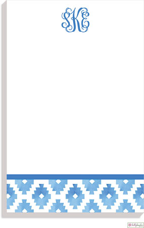Notepads by Kelly Hughes Designs (Blue Aztec) Notepads by Kelly Hughes Designs (Blue Aztec)