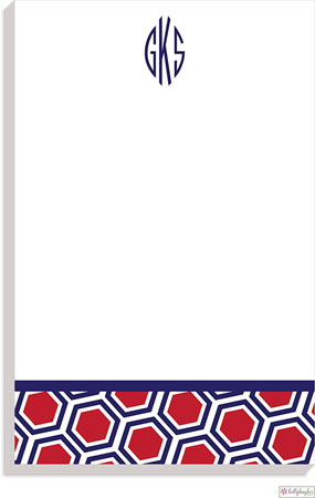 Notepads by Kelly Hughes Designs (Honeycomb Red) Notepads by Kelly Hughes Designs (Honeycomb Red)