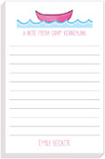 Notepads by Kelly Hughes Designs (Pink Canoe)