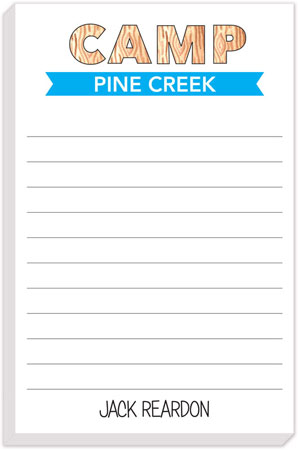 Notepads by Kelly Hughes Designs (Camp Letters) Notepads by Kelly Hughes Designs (Camp Letters)