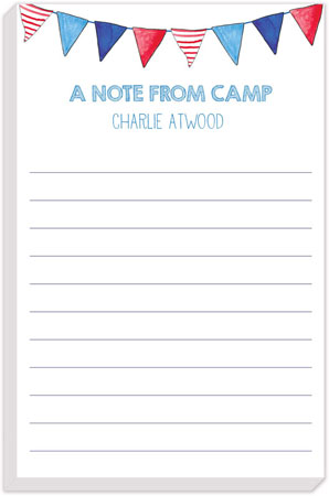 Notepads by Kelly Hughes Designs (Camp Flags)