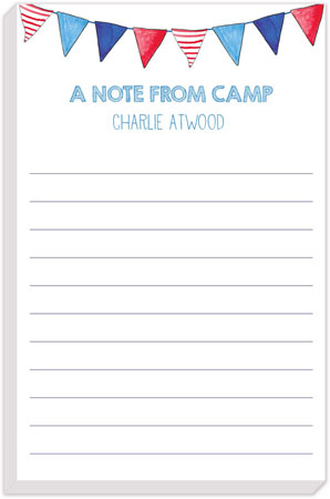 Notepads by Kelly Hughes Designs (Camp Flags) Notepads by Kelly Hughes Designs (Camp Flags)