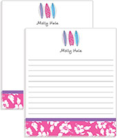 Large Notepads by Kelly Hughes Designs (Surfer Girl)