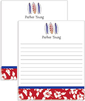 Large Notepads by Kelly Hughes Designs (Surfs Up)