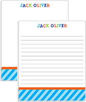 Large Notepads by Kelly Hughes Designs (Funky Boys)