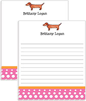 Large Notepads by Kelly Hughes Designs (Hot Diggity Dog)