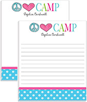 Large Notepads by Kelly Hughes Designs (Peace Love Camp)