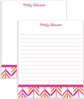 Large Notepads by Kelly Hughes Designs (Pink Arrow)
