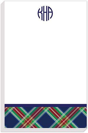 Notepads by Kelly Hughes Designs (Navy Plaid) Notepads by Kelly Hughes Designs (Navy Plaid)