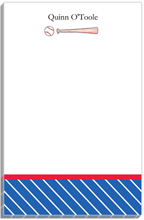 Notepads by Kelly Hughes Designs (Baseball Buff)