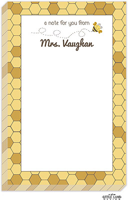 Notepads by Little Lamb Designs - What's the Buzz? (Bee) Notepads by Little Lamb Designs - What's the Buzz? (Bee)