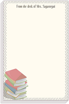 Notepads by Little Lamb Designs - Homework Notepads by Little Lamb Designs - Homework